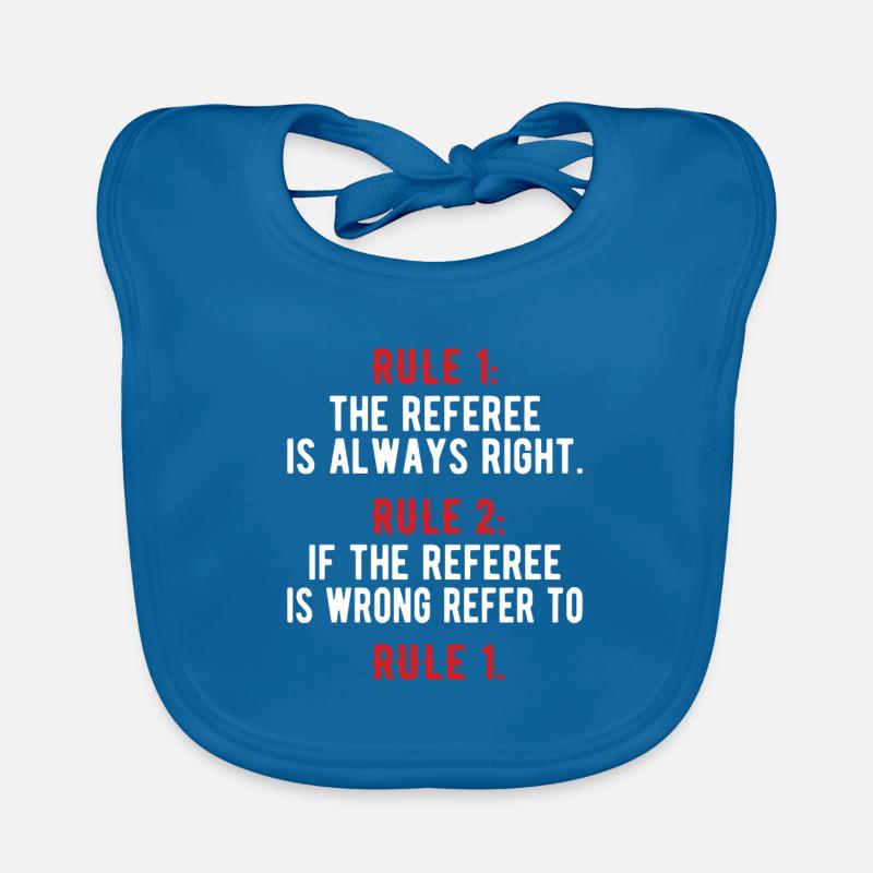 Referee Papa Referee Impartial Shiri Organic Baby Bibs