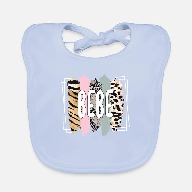 Bebe Oma Muttertag Geschenk Bebe Großmutter Süß Baby Bio-Lätzchen