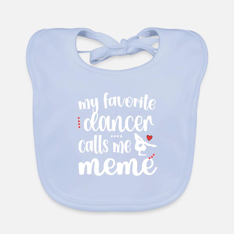 Proud Dance Meme Grandma Par Dancer Dancing Meme Bavoir bio Bébé