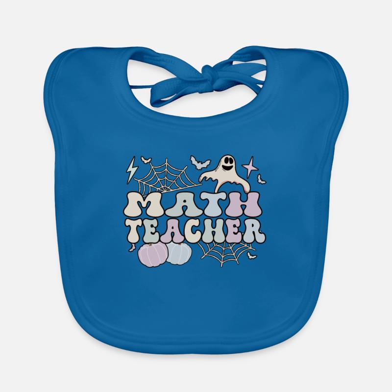 Spooky Math Teacher Halloween Math Teaching Gift Baby Bio-Lätzchen