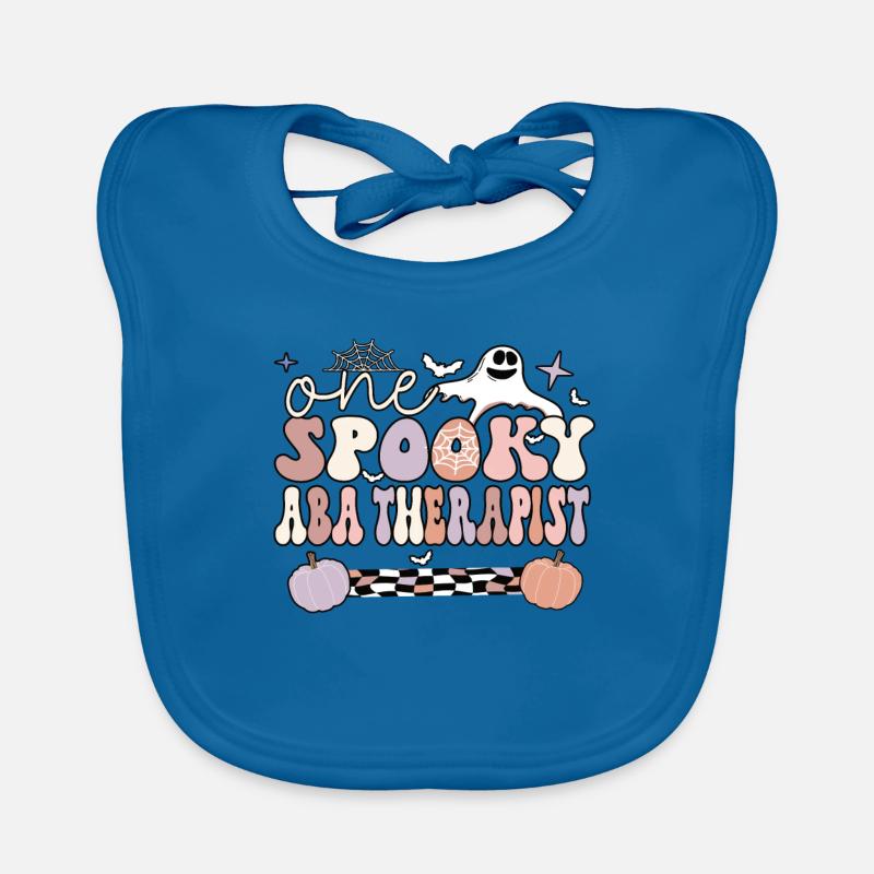 ABA Therapist Applied Behavior Analyst Halloween Baby Bio-Lätzchen