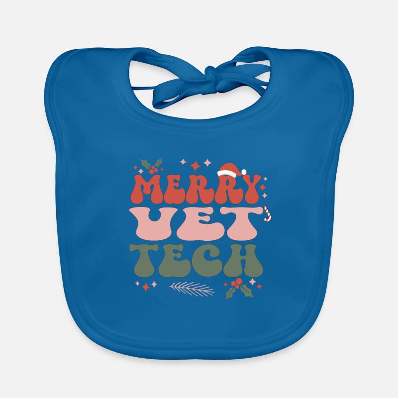 Veterinary Technician Christmas Vet Tech Xmas Gift Baby Bio-Lätzchen