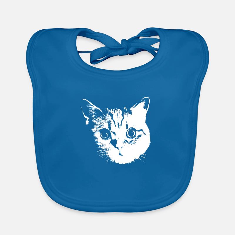 Katze, Katzen Baby Bio-Lätzchen