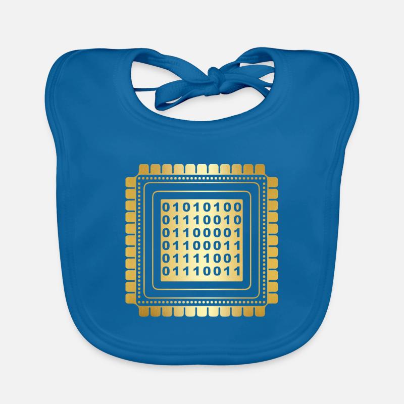 Programmer Coder Software Developer Organic Baby Bibs