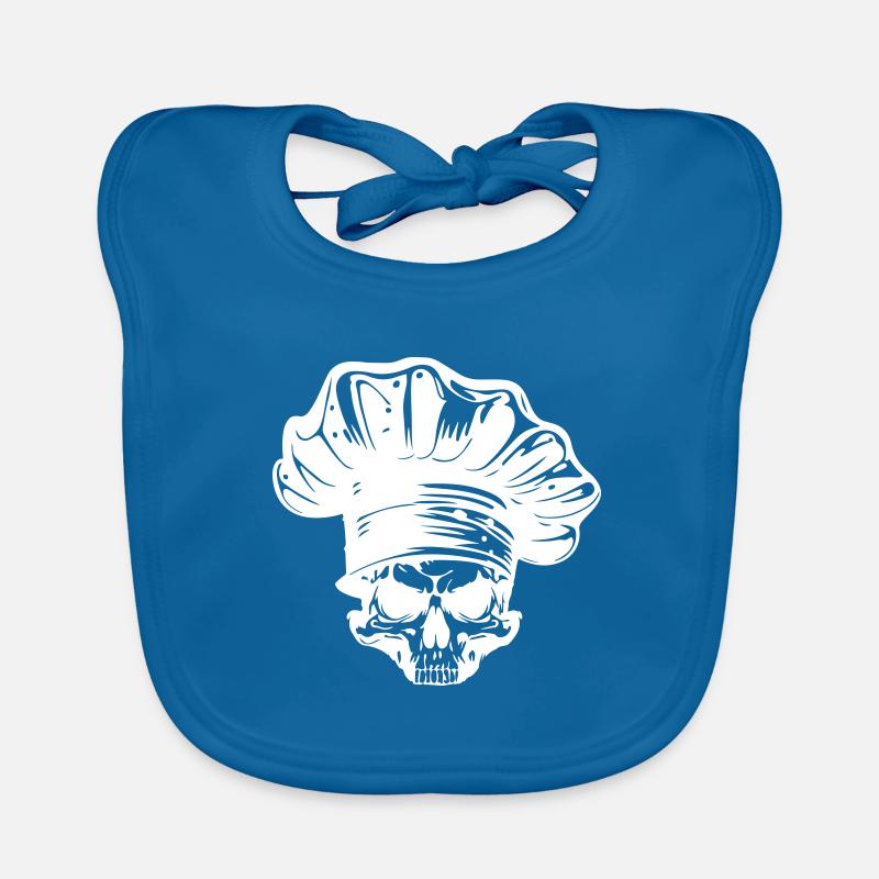 Chef Skeleton Chef Bavoir bio Bébé