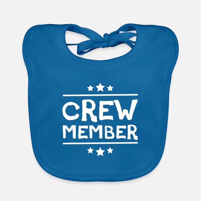 Crew Mitglied Baby Bio-Lätzchen