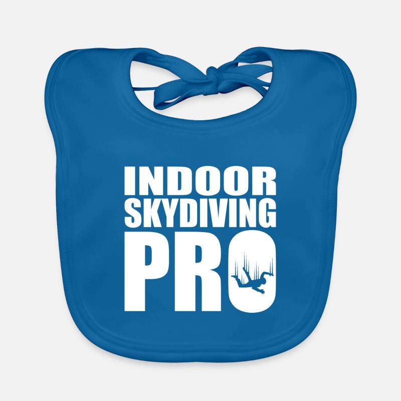 Indoor Skydiving Organic Baby Bibs