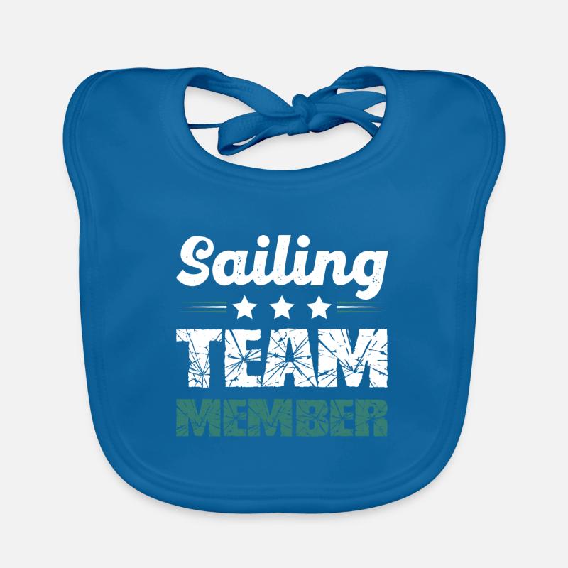 Équipe de voile Bavoir bio Bébé