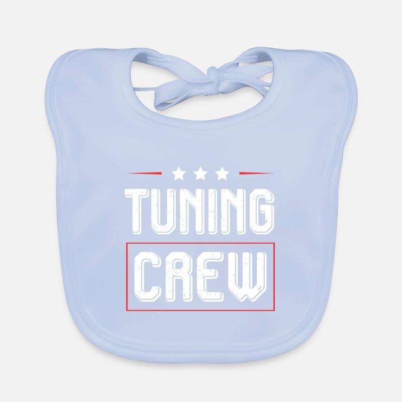 Tuning Crew Organic Baby Bibs