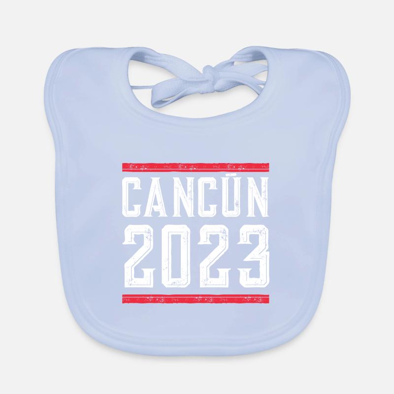 Cancun 2023 Baby Bio-Lätzchen