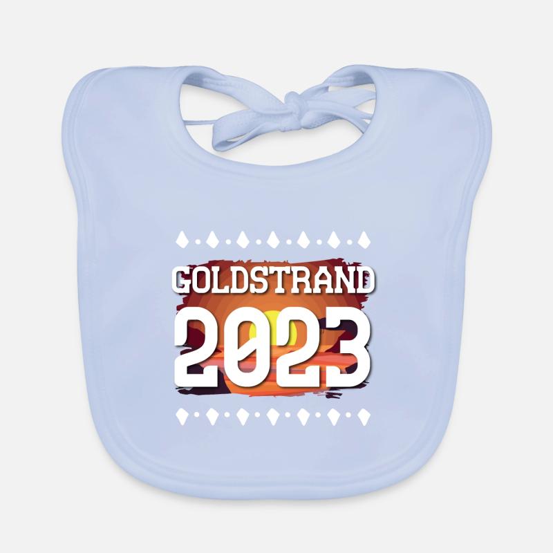 Golden Sands 2023 Organic Baby Bibs