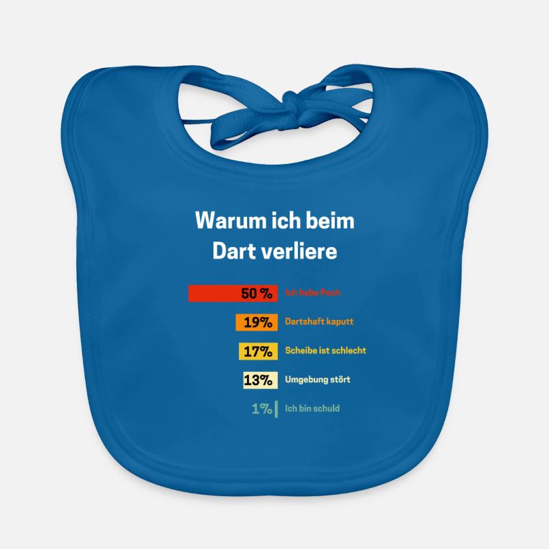 Warum ich beim Dart verliere Dart Baby Bio-Lätzchen