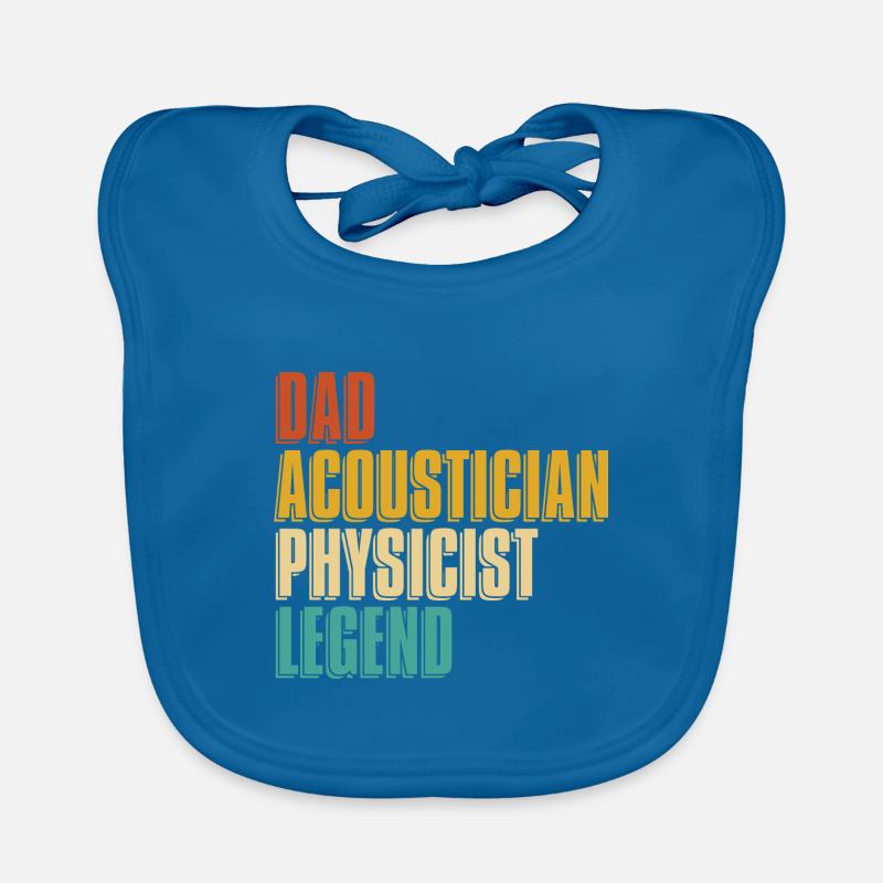 Physics Physicist Organic Baby Bibs