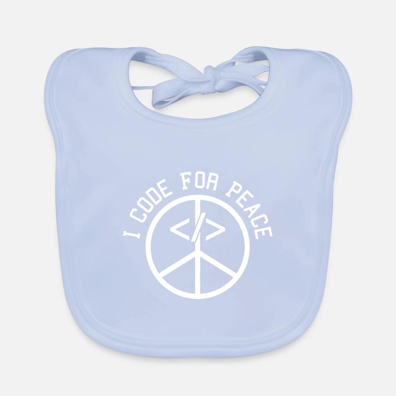 Programmer Coder Software Developer Organic Baby Bibs
