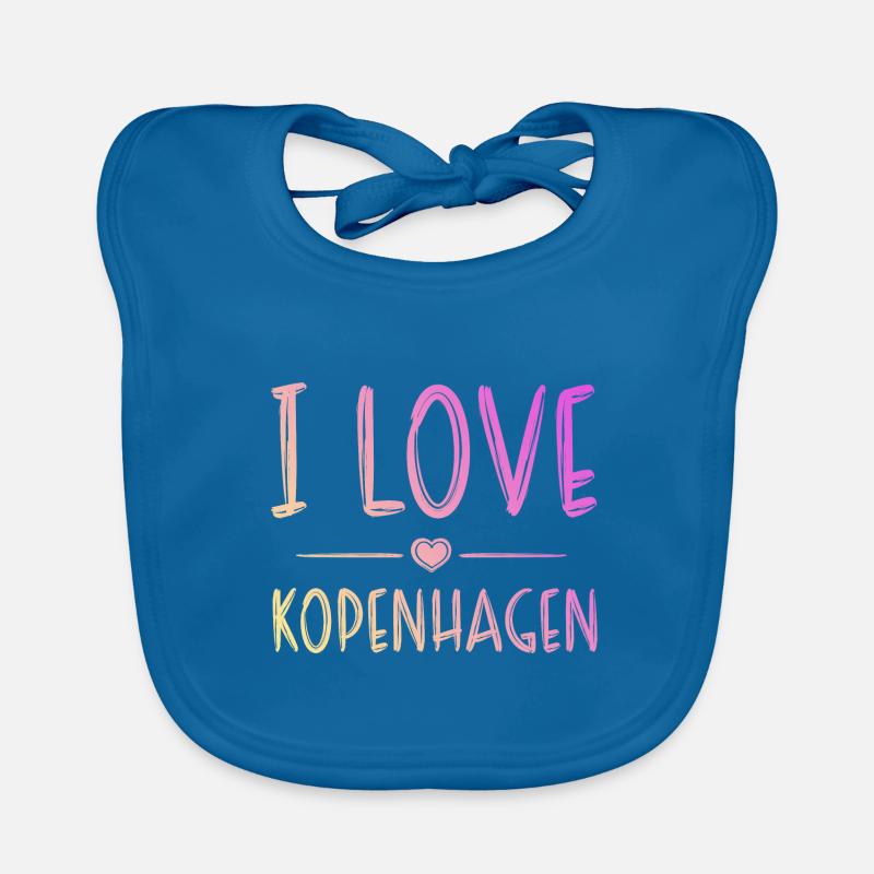 J’aime Copenhague Bavoir bio Bébé