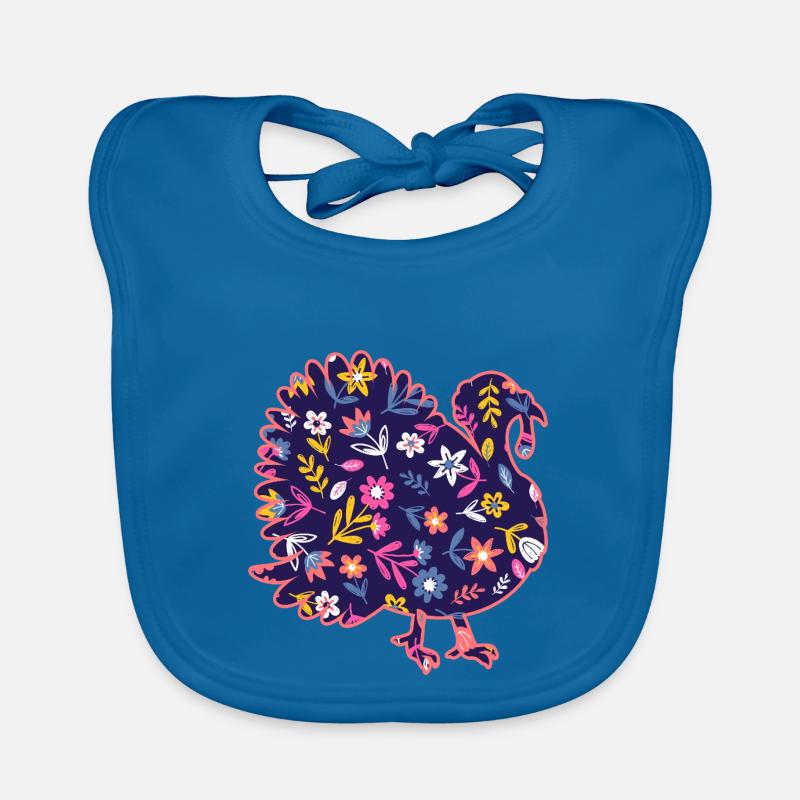 Chickens Rooster Turkey Organic Baby Bibs