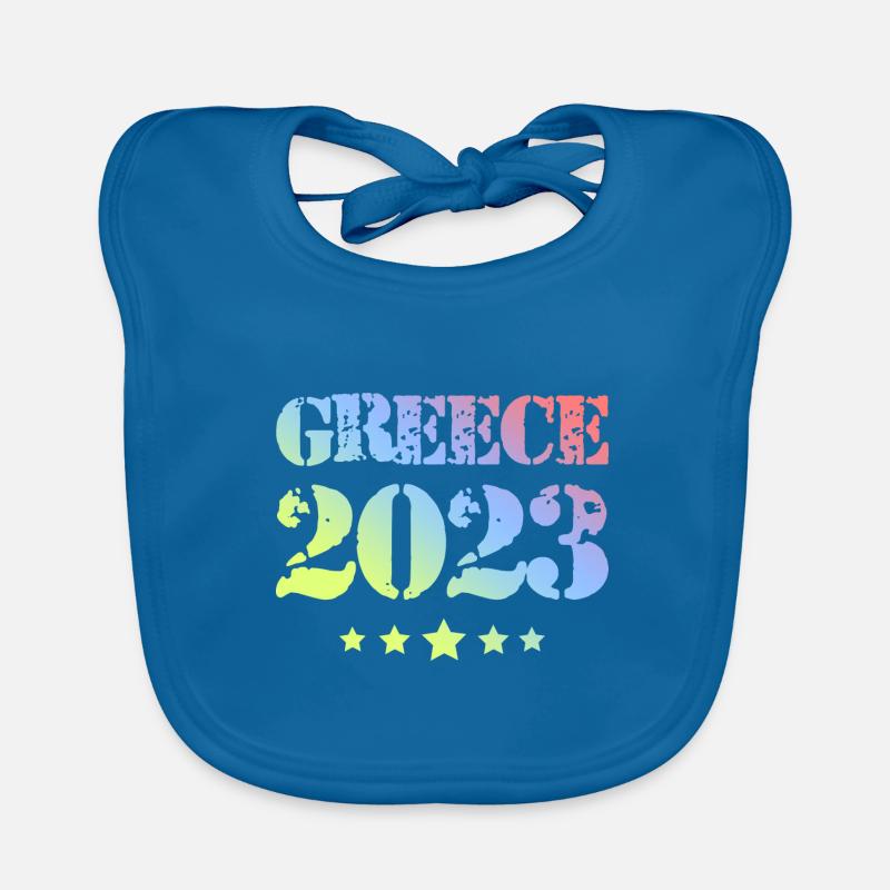 Greece 2023 Baby Bio-Lätzchen
