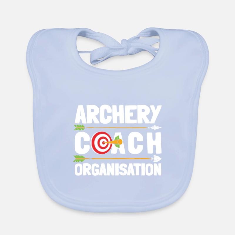 Bogenschütze Bogensport Pfeil Bogen Bogenschießen Baby Bio-Lätzchen