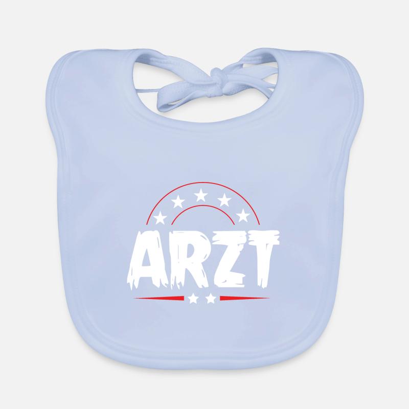 Arzt Beruf Baby Bio-Lätzchen