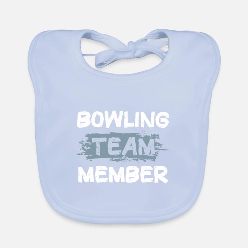 Équipe de bowling Bavoir bio Bébé