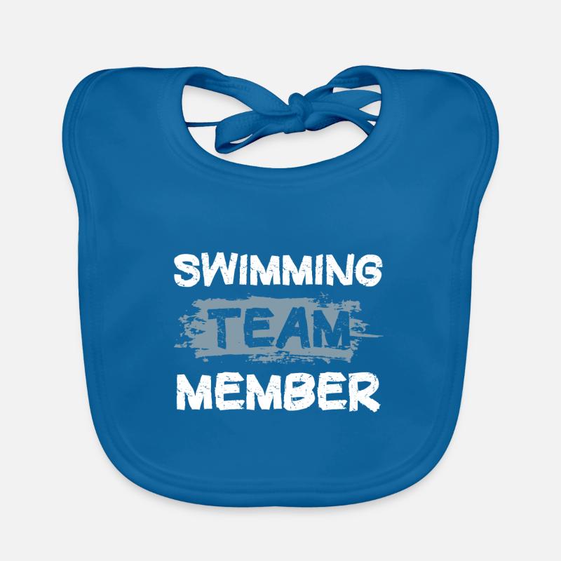 Équipe de natation Bavoir bio Bébé