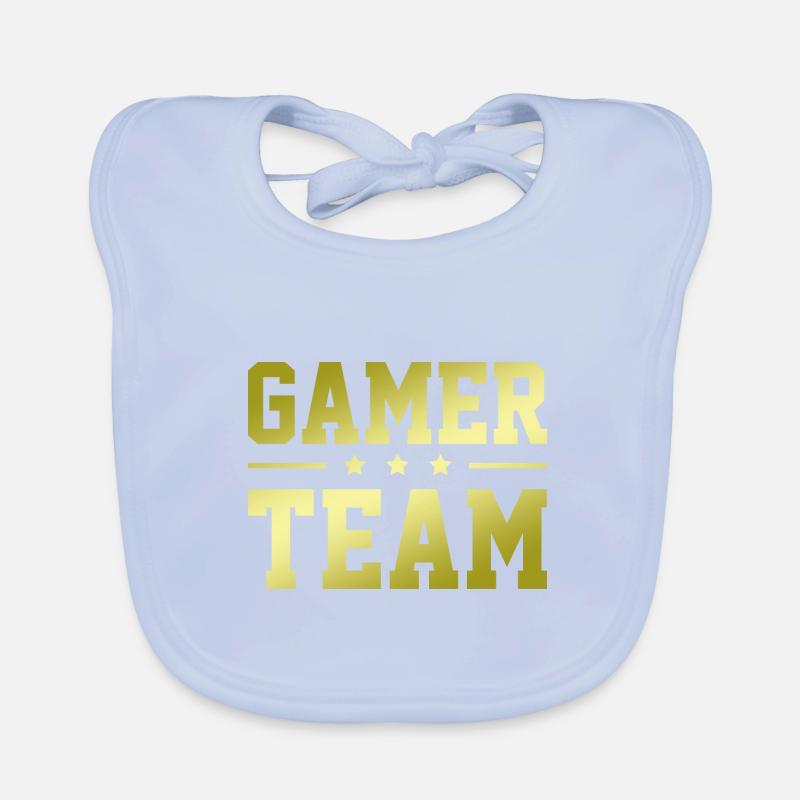 Gamer Team Baby Bio-Lätzchen