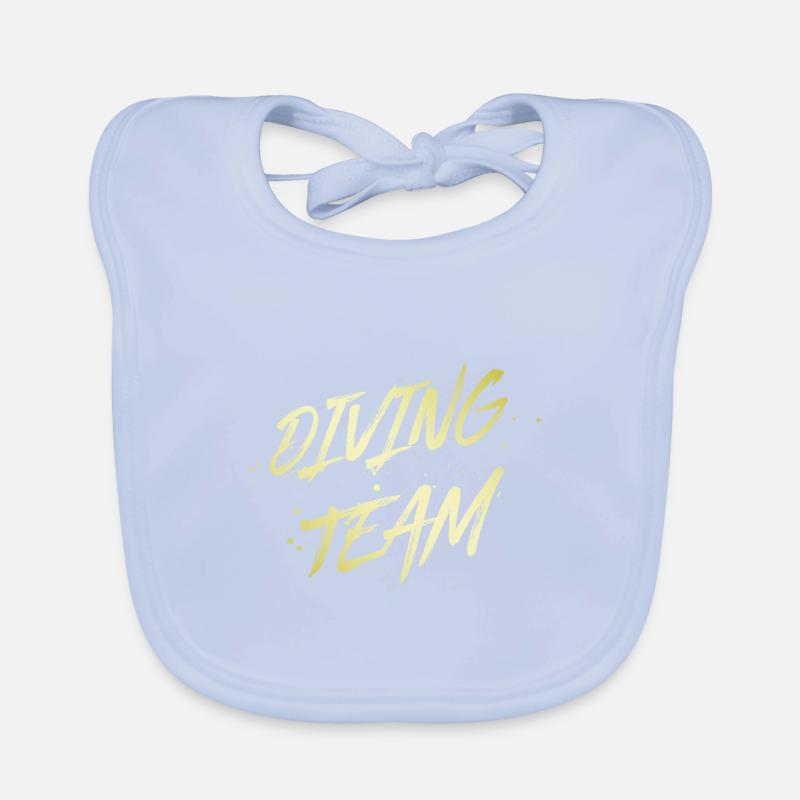 Diving Team Baby Bio-Lätzchen
