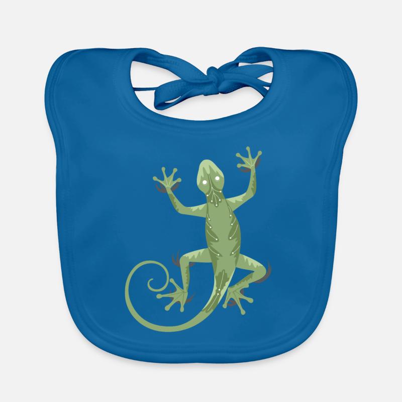 3D Gecko Baby Bio-Lätzchen