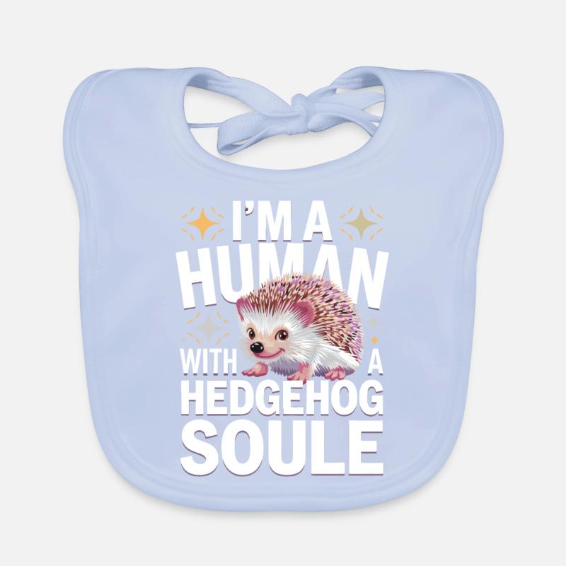 hérisson animal épineux hérisson Bavoir bio Bébé