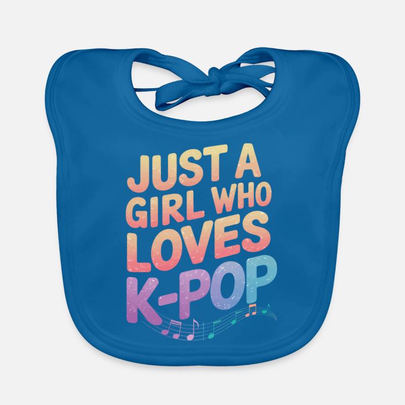 Musique K-Pop Pop Coréenne Bavoir bio Bébé