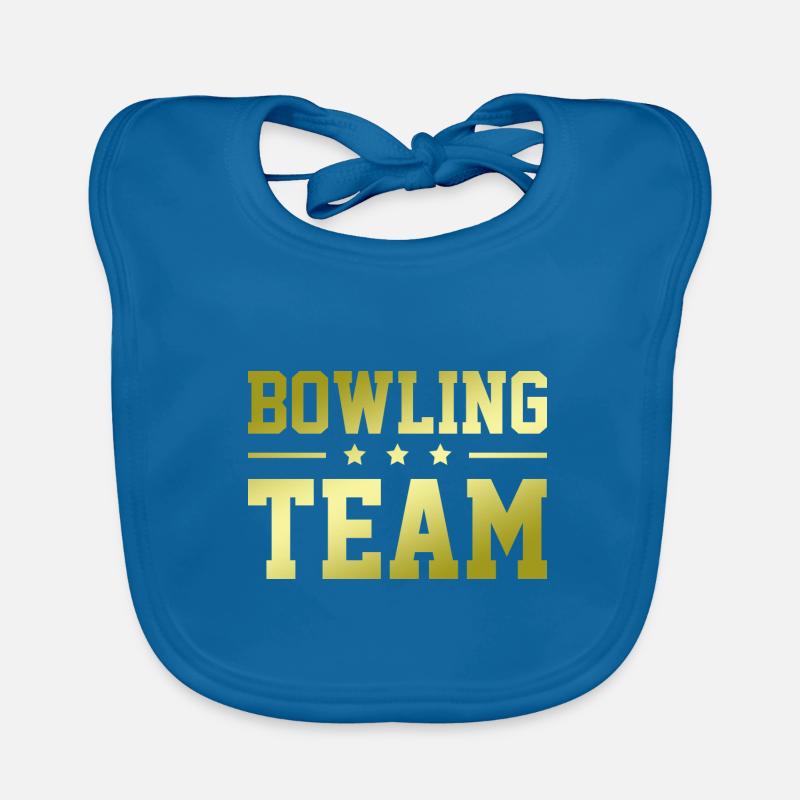 Bowling Team Baby Bio-Lätzchen
