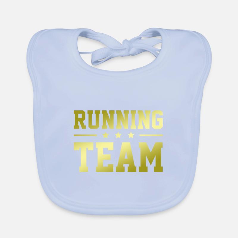Équipe de course à pied Bavoir bio Bébé