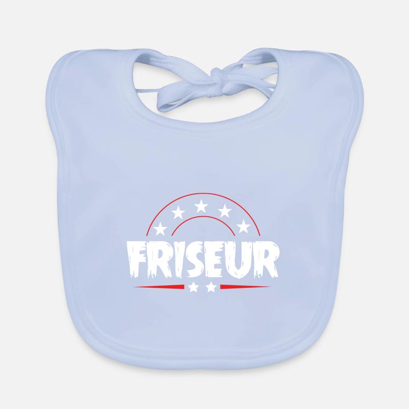 Friseur Beruf Baby Bio-Lätzchen
