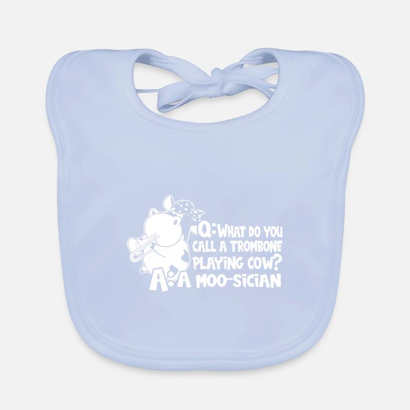 Trombone Bavoir bio Bébé