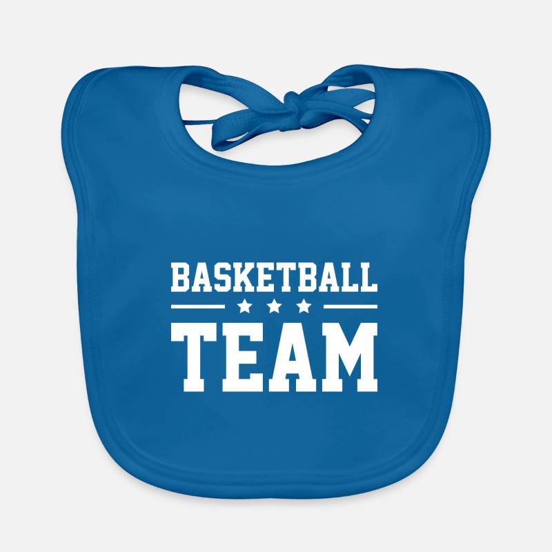 Équipe de basket-ball Bavoir bio Bébé