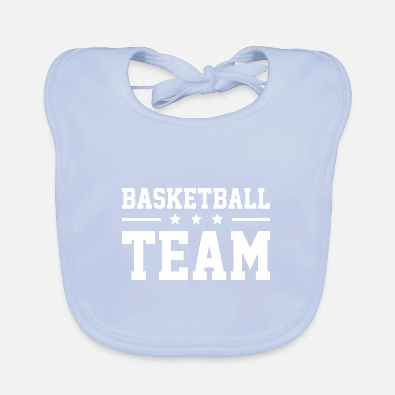 Équipe de basket-ball Bavoir bio Bébé