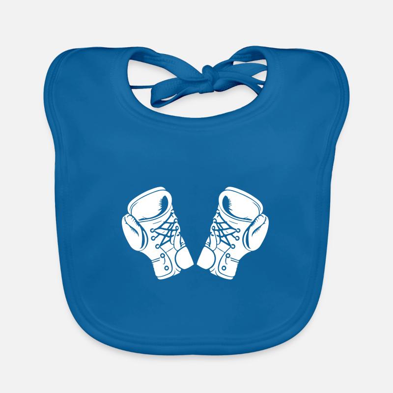 Gants de boxe Symbole Boxe Bavoir bio Bébé