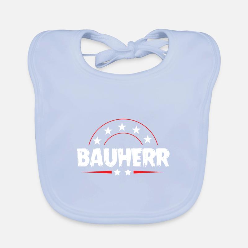 Builder Haus Bau Organic Baby Bibs