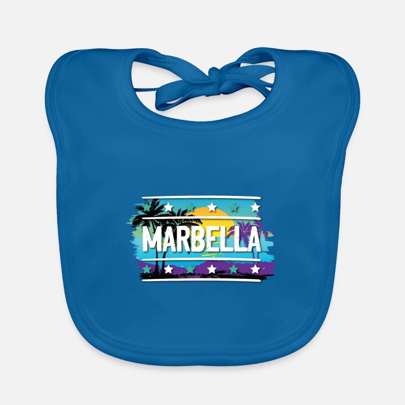 Marbella Organic Baby Bibs