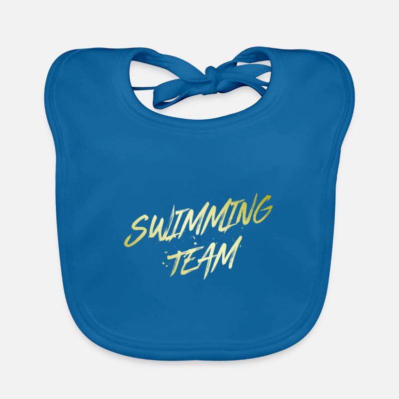 Équipe de natation Bavoir bio Bébé