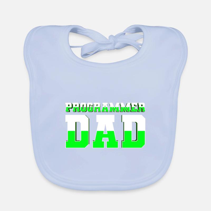 Programmer Coder Software Developer Organic Baby Bibs