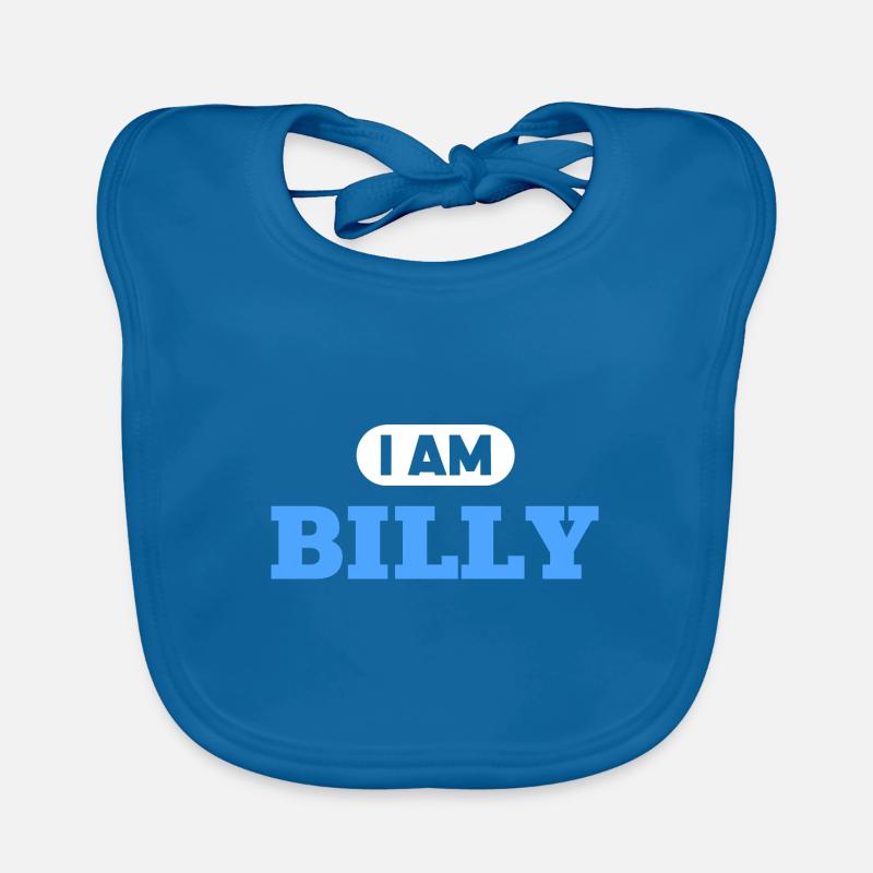 Billy Name Saying für stolze Billys Baby Bio-Lätzchen