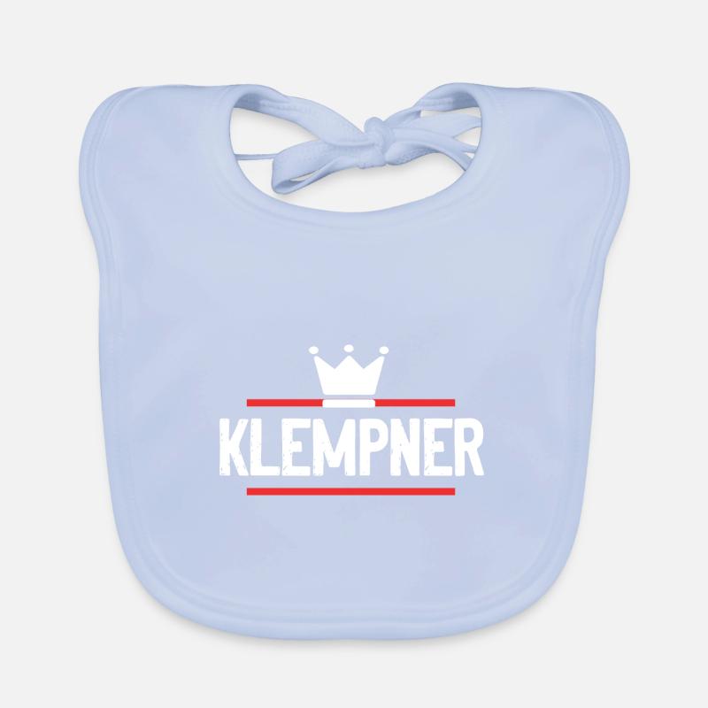 Klempner Beruf Baby Bio-Lätzchen
