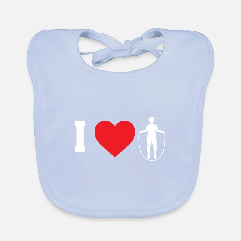 J’aime le design pour Rope Jumper Man Bavoir bio Bébé