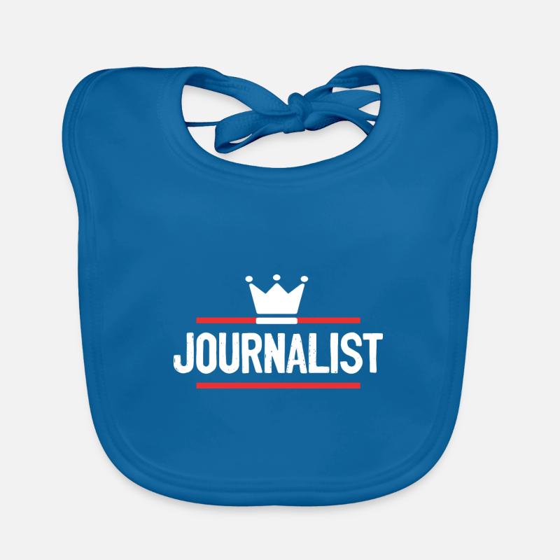 Journalist Beruf Baby Bio-Lätzchen