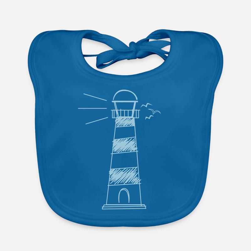 lighthouse Organic Baby Bibs