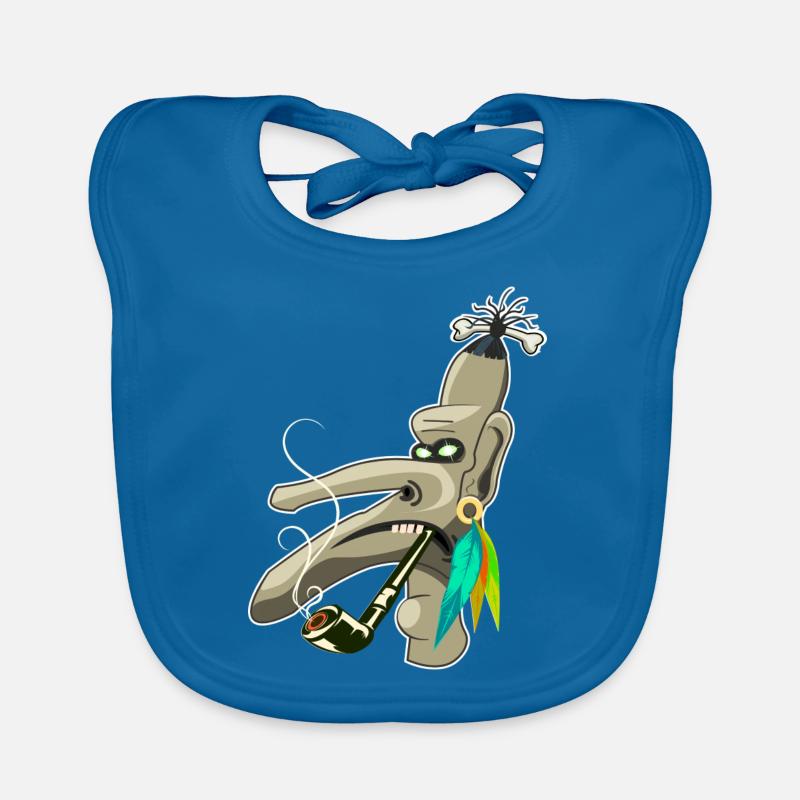 Voodoo Design, with the cool Voodoo Priests Organic Baby Bibs