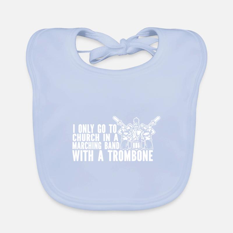 Posaune Baby Bio-Lätzchen