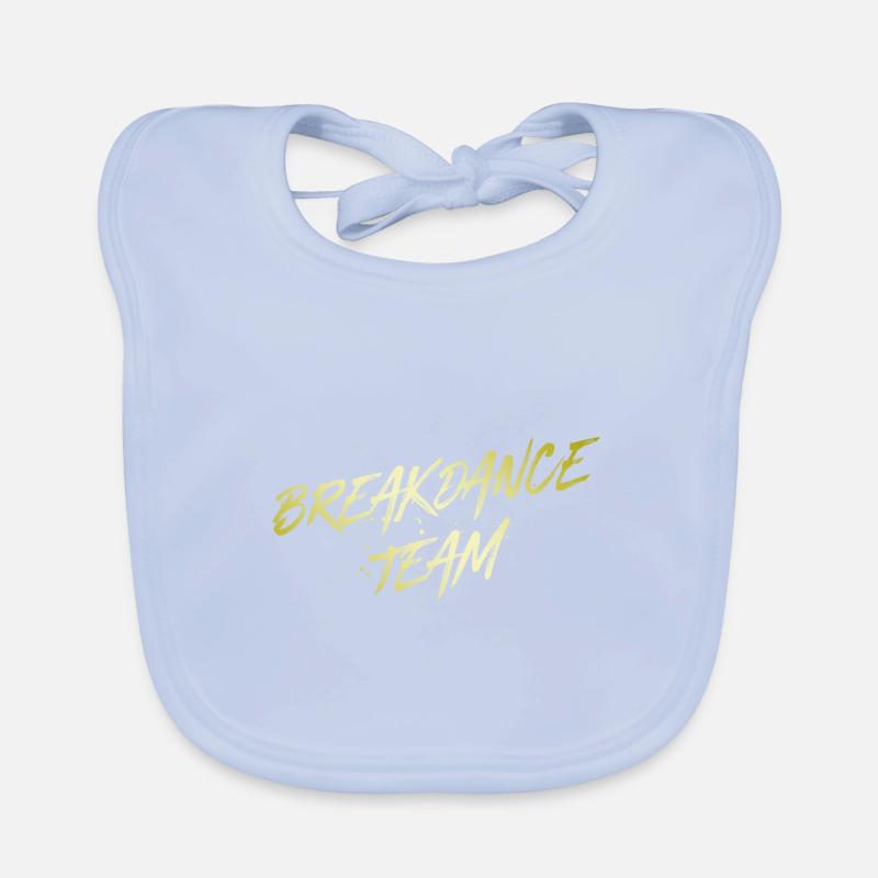 Équipe de breakdance Bavoir bio Bébé