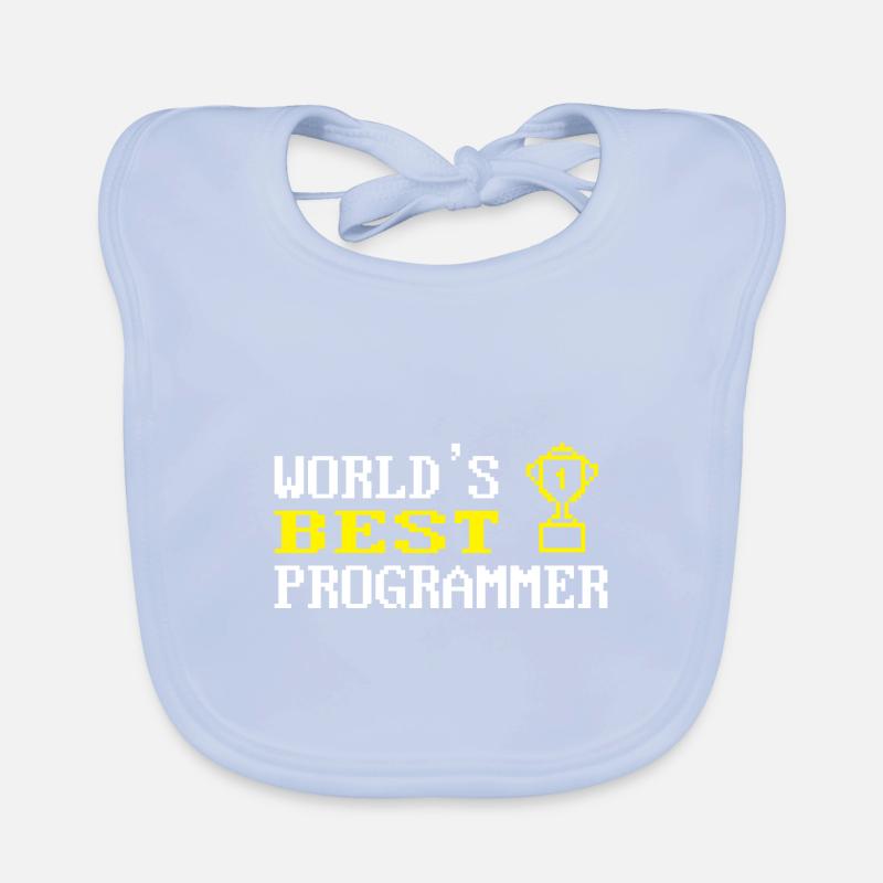 Programmeur Coder Développeur de logiciels Bavoir bio Bébé
